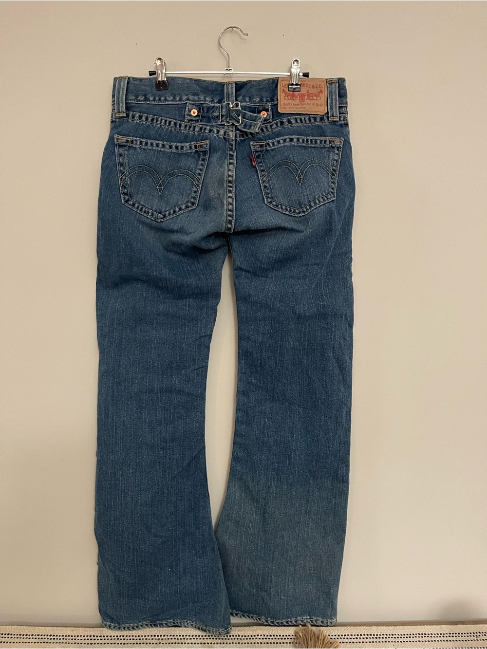 Levi’s Low Slouch Button Fly Flare Jeans Type 1 Size 9